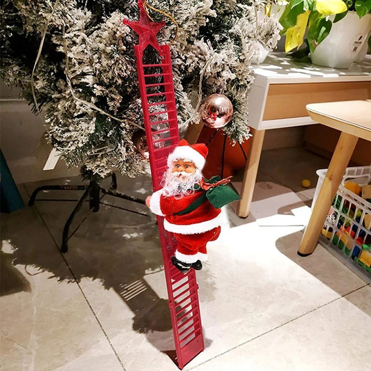 ¡Dale vida a tus celebraciones con el Papá Noel Eléctrico Escalador!